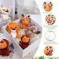 thumbnail image 4 of Animales de peluche HyDren Safari, 18 unidades, 12 cm, animales de la jungla, 4 of 7