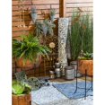 thumbnail image 6 of Evergreen Set of 3 Copper Planters with Stand, 6 of 6