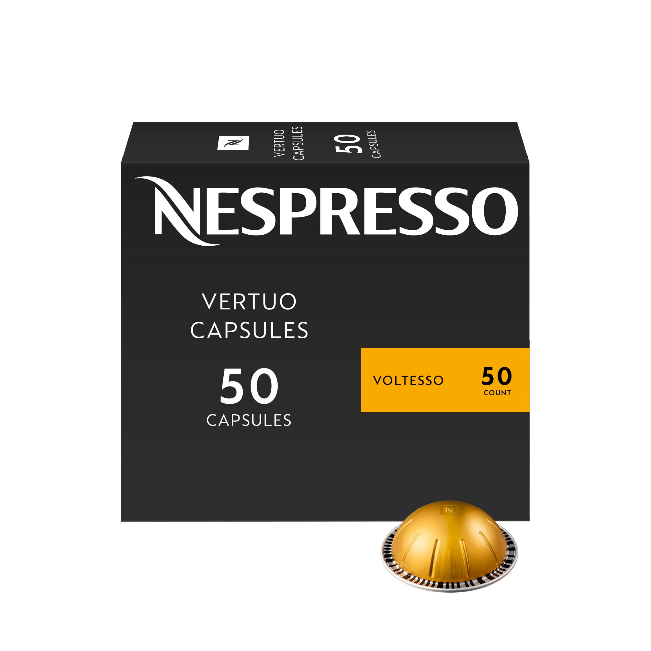 Nespresso Capsules OriginalLine, Roma, Medium Roast Espresso, 50