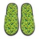 thumbnail image 1 of Fotbe Frogs Pantuflas Peludas para Mujer con Estampado, Zapatillas de Peluche, Zapatos de Invierno para Casa, Uso Interior y Exterior-Large, 1 of 8