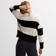 thumbnail image 2 of Women's Sonoma Goods For Life® Classic Sweater Color: Grey Fair Isle Size: MEDIUM, 2 of 4