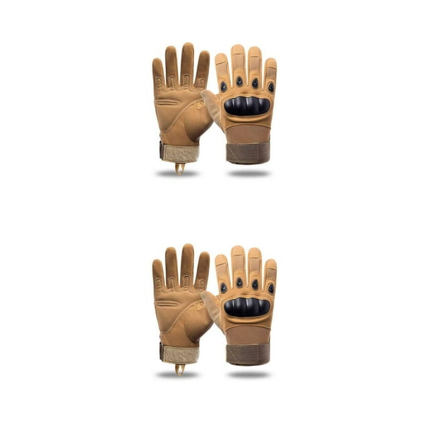 Guantes transpirables Sonducket para ciclismo senderismo camping 2piezas Color Arena XL
