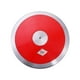 thumbnail image 4 of Disco de nailon de 1 kg para entrenamiento deportivo y fitness para principiantes con aro de acero y rojo, 4 of 9