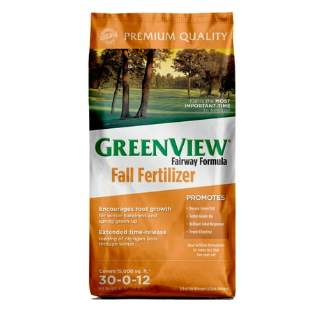 GreenView Fairway Formula Fall Lawn Fertilizer - 45 lb. - Covers 15,000 Sq. ft.