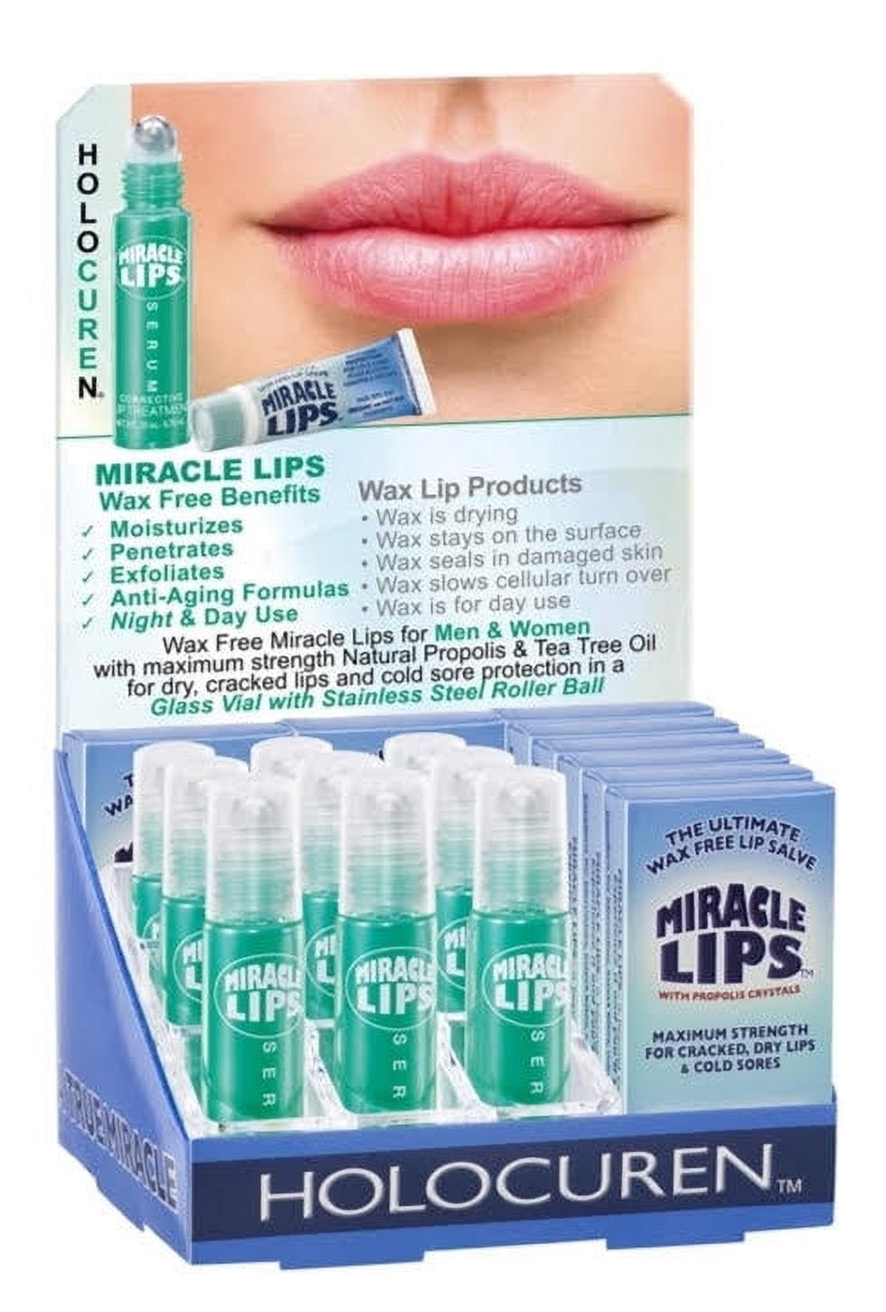 Miracle Lips Organic 2in1 Lip Scrub and Balm