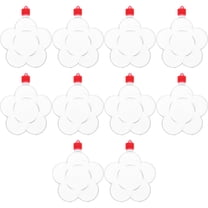 LEORX 10Pcs Transparent Sand Containers for DIY Sand Art and Party Favors