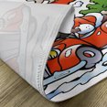 thumbnail image 5 of Ambesonne Christmas Place Mats Set of 4, Reindeer in Red Car, Standard Size, White Red Green, 5 of 6