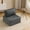 Dark Grey#3, variant on Modern Sofas The light gray linen wooden frame sofa can be freely spliced, meeting various needs such as in small apartment living rooms and adapting to various decoration styles.",Fabric Sofas