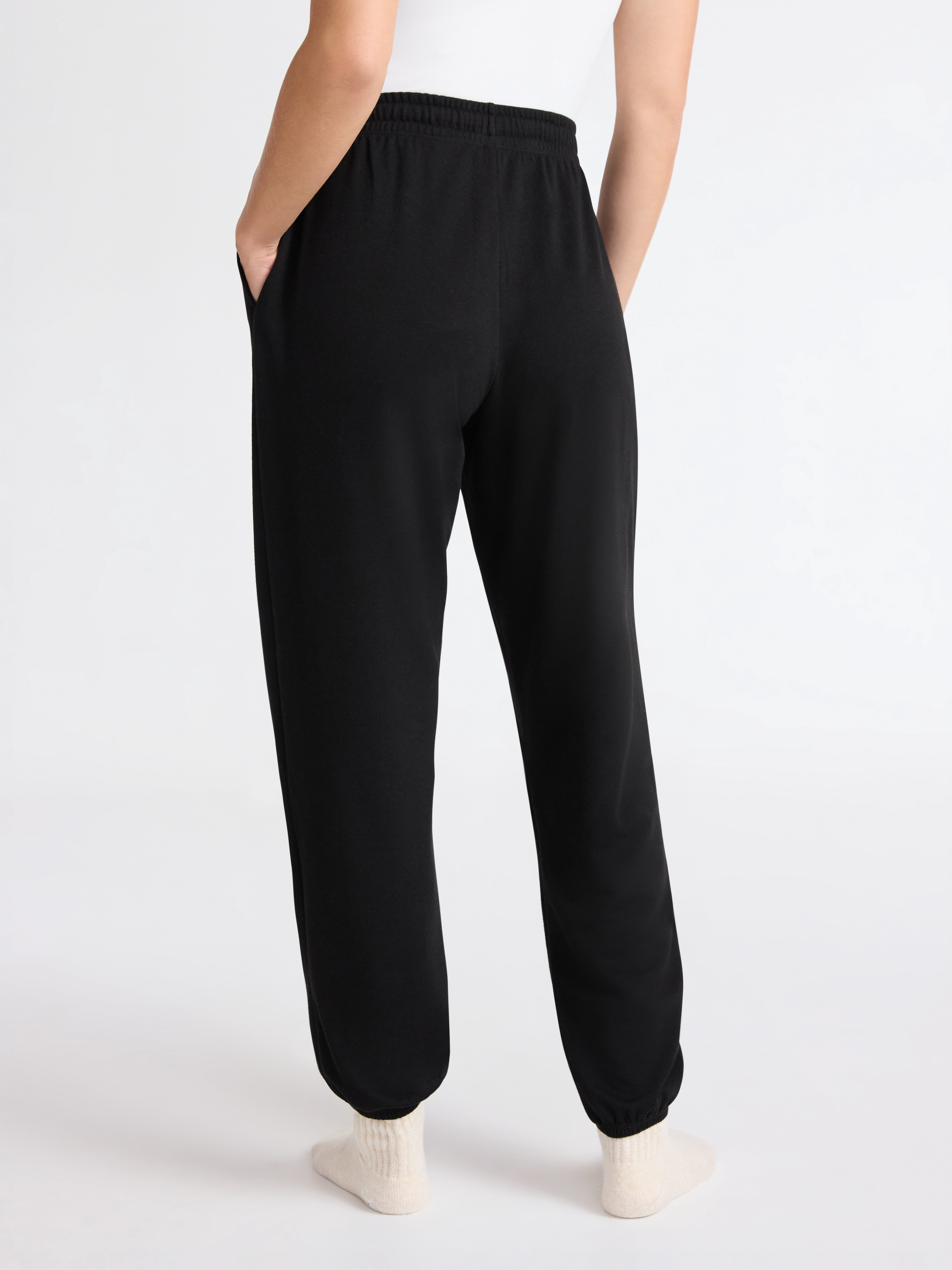 Joyspun Women's Fleece Sleep Joggers, 29'' Inseam, Sizes XS-3X