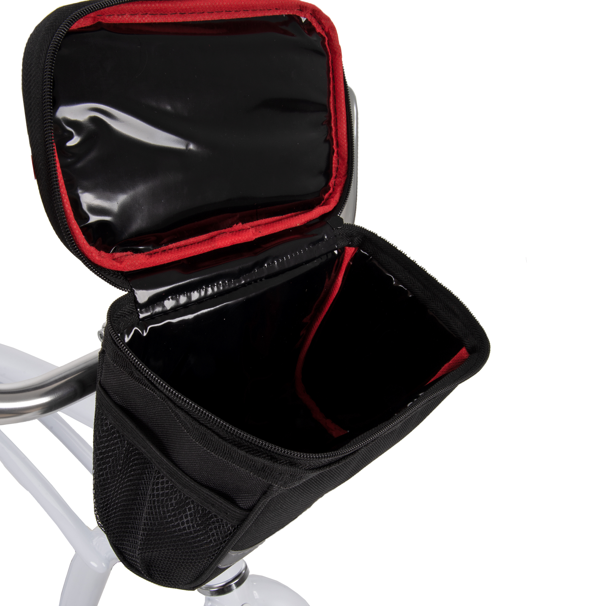Huffy Handlebar Cooler Bag with Smartphone Pocket, Black - image 3 of 5