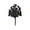 Dark Purple, variant on Artificial Morning Glory Flower, UV Resistant Faux Flower Stake with Ground Spike for Garden Yard Patio Outdoor Decor (Red)