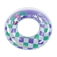 thumbnail image 3 of Anillo de natación PVC inflable patrón de rejilla flotador de natación flotador de piscina portátil para viajes de playa YUNYI BRAND  Deportes, 3 of 8