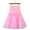Pink, variant on Homenesgenics Skirt for Women Denim Women's Fashionable Summer Retro High-Waisted Gauze Puffy Skirt Party Skirt Blue M