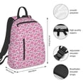 thumbnail image 4 of Balery Cute Watermelon Flamingo Lightweight Backpack for Men and Women - Durable and Water-Resistant, Ideal for School, Work, Travel, and Everyday Use, 4 of 9