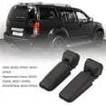 thumbnail image 2 of 1 Pair Rear Window Hinge, 90320 ZP40A Impact Resistance Left Right Liftgate Glass Hinges Set, Rear Tailgate Glass Hatch Hinge for Pathfinder 2005 to 2012, Black, 2 of 7