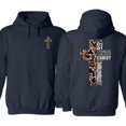 thumbnail image 4 of Christian Camo Cross Hoodie for Men & Women, 2-Sided Bible Verse Hoodie, Faith Christian Sweatshirt, Camo Cross Graphic Pullover, Christmas Religious Gift, Unisex Casual Streetwear, 4 of 6