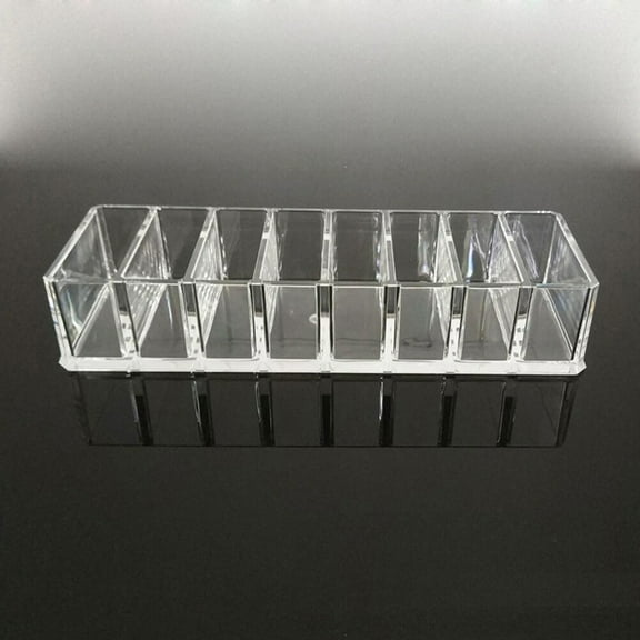 Raindrops  Storage Cosmetic Box -grid Makeup Organizer Lipstick Holder