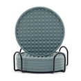 thumbnail image 3 of Tapis BBQ et Tapis Résistant au Feu en Silicone pour Boissons, Tapis Rond pour Tasse avec Support, Coussinets pour Pots avec Rainure Profonde, 3 of 3