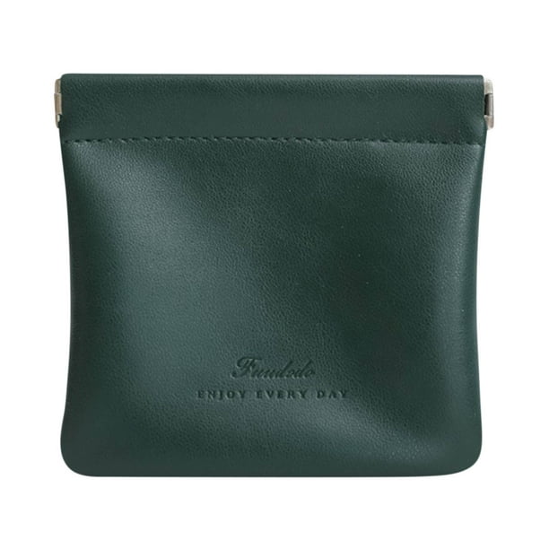 onlyliua para El Hogar Bolsa de Cosméticos para Mujer, con Cierre Automático, para Exteriores, Pequeña, para Guardar Monedas, Pintalabios, Cable de Datos