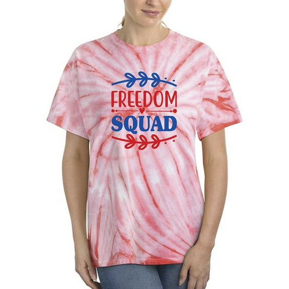 Freedom Squad W Garland Tie Dye Cyclone Women -Image by Shutterstock, Female XX-Large