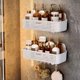 thumbnail image 2 of 1pc Easy-Install Toilet Storage Rack - Convenient Bathroom Organizer with No Punching Needed, 2 of 4