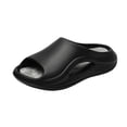 thumbnail image 2 of Samdudou Womens Mens Slides Summer Open Toe EVA Recovery Cloud Thick Sole Cushioned Arch Support Slip On Sporty Beach Pool House Shoes Outdoor Resort Spa Lounging, 2 of 9