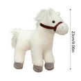 thumbnail image 2 of Horse Stuffed Animal Adorable Horse Pony Charm Soft Horse Plush Toy Kawaii Accessory Ideal Christmas Gifts Joyful New Year Gift idea Chic Home Decor Cute Plush for Animal Lovers, 2 of 5