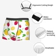 thumbnail image 6 of Naloa Strawberry and Lemon Print Mens Underwear - Boxers for Men, Classic Briefs for Men, 6 of 9