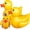 Cute, variant on 1 Pack 4 Feet Giant Inflatable Duck with Earphone Pool Float Huge Funny Rubber Duck Large Blow up Inflatable Floatie for Summer Beach Swimming Pool Decoration