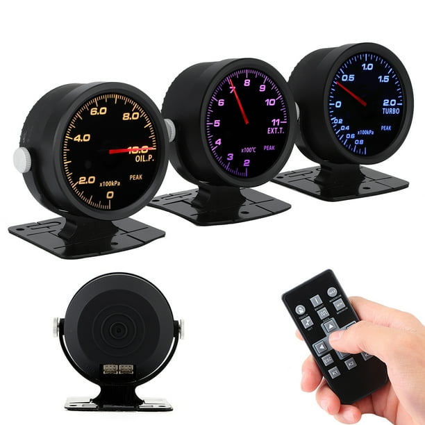 Boost Gauge Exhaust Gas Temperature Gauge Oil Pressure Gauge Egt Meter