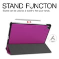 thumbnail image 2 of Dteck Case For Samsung Galaxy Tab S6 Lite 10.4" SM-P610 (2020 Released) 10.4 inch, Smart Patterned Leather Folio Case Shockproof Kickstand Automatic wake/sleep Cover ,Purple, 2 of 4