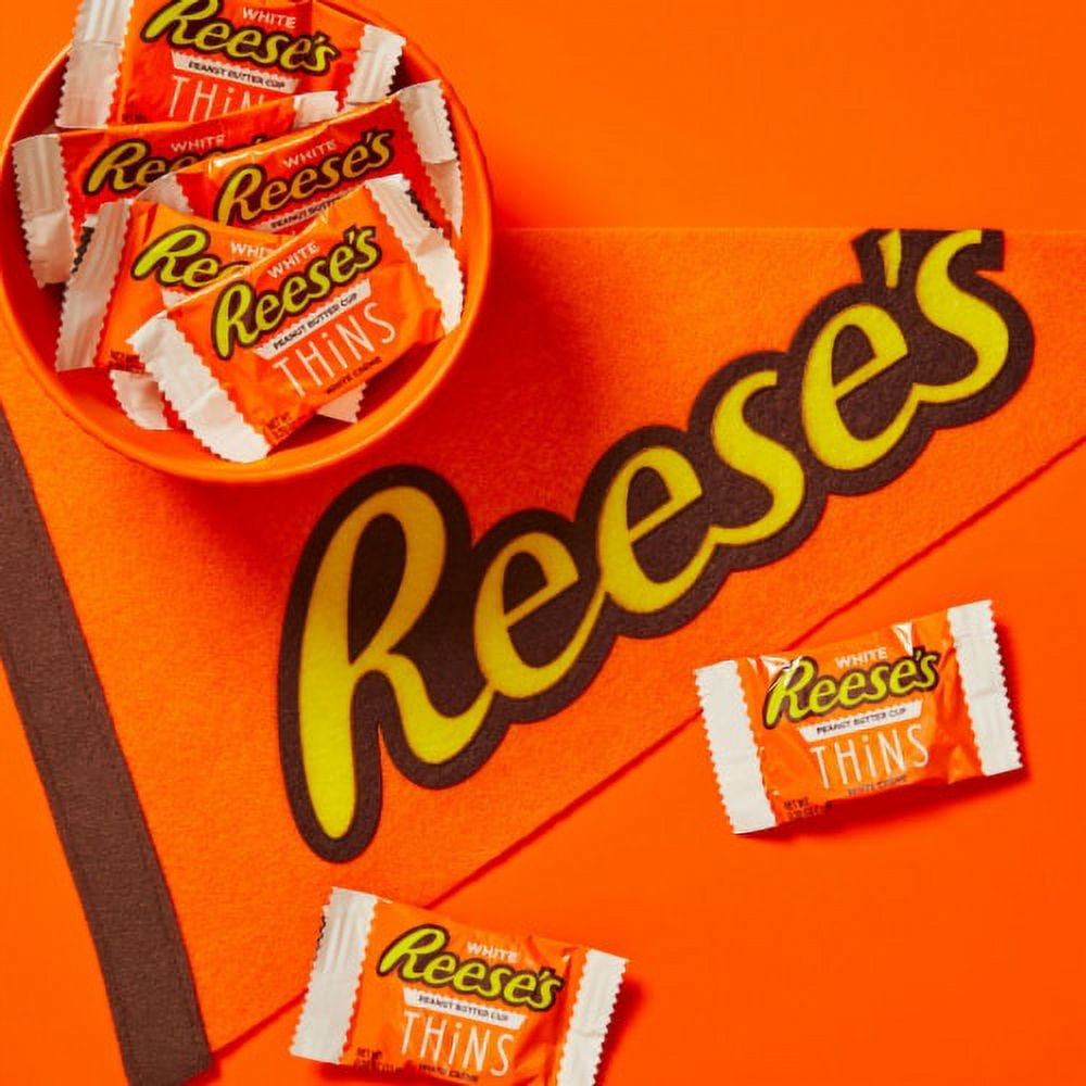 2X-REESE'S THiNS White Creme Peanut Butter Cups Candy Share Pack - 7.37 oz - 1 pk