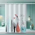 thumbnail image 5 of Cartoon print shower curtain waterproof, 5 of 5