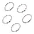 thumbnail image 4 of Anillo O de Acero Inoxidable Sunnimix 10 Piezas con Autógena Liso O Redondo Artesanal Barco Marino, 4 of 6