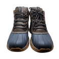 thumbnail image 4 of Bass Outdoor Womens Blue Brown Field Duck Waterproof Mid Boot Size 8, 4 of 5