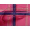 thumbnail image 4 of oneOone Cotton Poplin Fabric Madras Check Print Fabric By The Yard 42 Inch Wide, 4 of 4