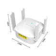 thumbnail image 3 of Teissuly Repeater 300Mbps 2.4G WiFi Wireless Signal Expander Four Signal Antennas Expand WiFi Coverage Signal Enhancement Mini Home Router Repeater Teissuly WER202312143879, 3 of 9