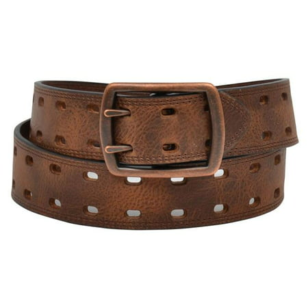 3D Belt D7532-32 1.50 in. Brown Leather Casual Belt - Size