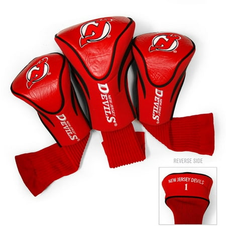 Team Golf NHL New Jersey Devils 3 Pack Contour Head Covers