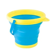 ACDANC Collapsible Buckets & Basket for Kid,2L Foldable Round Tub Portable Pail for Summer Beach,Camping Gear Water,Fishing,and Fun Summer Activities