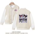 thumbnail image 1 of Sanrio Kuromi-abrigo para niña, ropa deportiva holgada de estilo coreano para niño, uniforme de béisbol de estilo extranjero, regalo, primavera y otoño, 1 of 4
