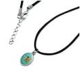 thumbnail image 2 of Scooby-Doo Ruh Roh Antiqued Oval Charm Pendant with Black Satin Cord, 2 of 5