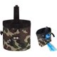 thumbnail image 1 of KAIYANG Bolsa de golosinas para entrenamiento de mascotas Bolsa de golosinas para perros Dispensador de bolsas para excrementos incorporado para mascotas (rosa) VERDE, 1 of 5