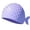 X13-Light Purple, variant on Glisme Kids Swim Cap Waterproof Silicone Swimming Cap For Toddler Child Youth Girls Boys Durable Swim Hats Shark Bathing Caps ,Pink