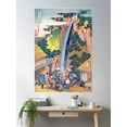 thumbnail image 2 of Roben Falls At Oyama In Sagami Province Poster Wall Art, Modern Wall Decor For Living Room Bedroom, 16x24 UNFRAMED, 2 of 3