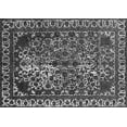 thumbnail image 1 of Ahgly Company Indoor Rectangle Oriental Gray Industrial Area Rugs, 2' x 4', 1 of 4