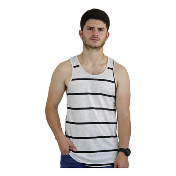 Tank Top Slim Fit Para Hombre Chili Beans Negro Ropa de hombre T M
