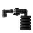 thumbnail image 2 of VONKY Aquarium Filter Fish Tank Air Pump Biochemical Sponge Wall Mount Filter Aquarium Filtration Tools, 2 of 8