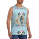thumbnail image 2 of Balery A Funny Little Dalmatian Puppy Camisetas sin mangas para hombre, absorbe la humedad y protege contra el mal olor.-3X-Large, 2 of 7