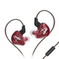 thumbnail image 4 of Auricular CCA CA4 Auriculares internos para juegos de 3,5 mm Auriculares para juegos portátiles con cable y compatibles con Bluetooth, Rojo, con micrófono Inevent EL003197-04, 4 of 7
